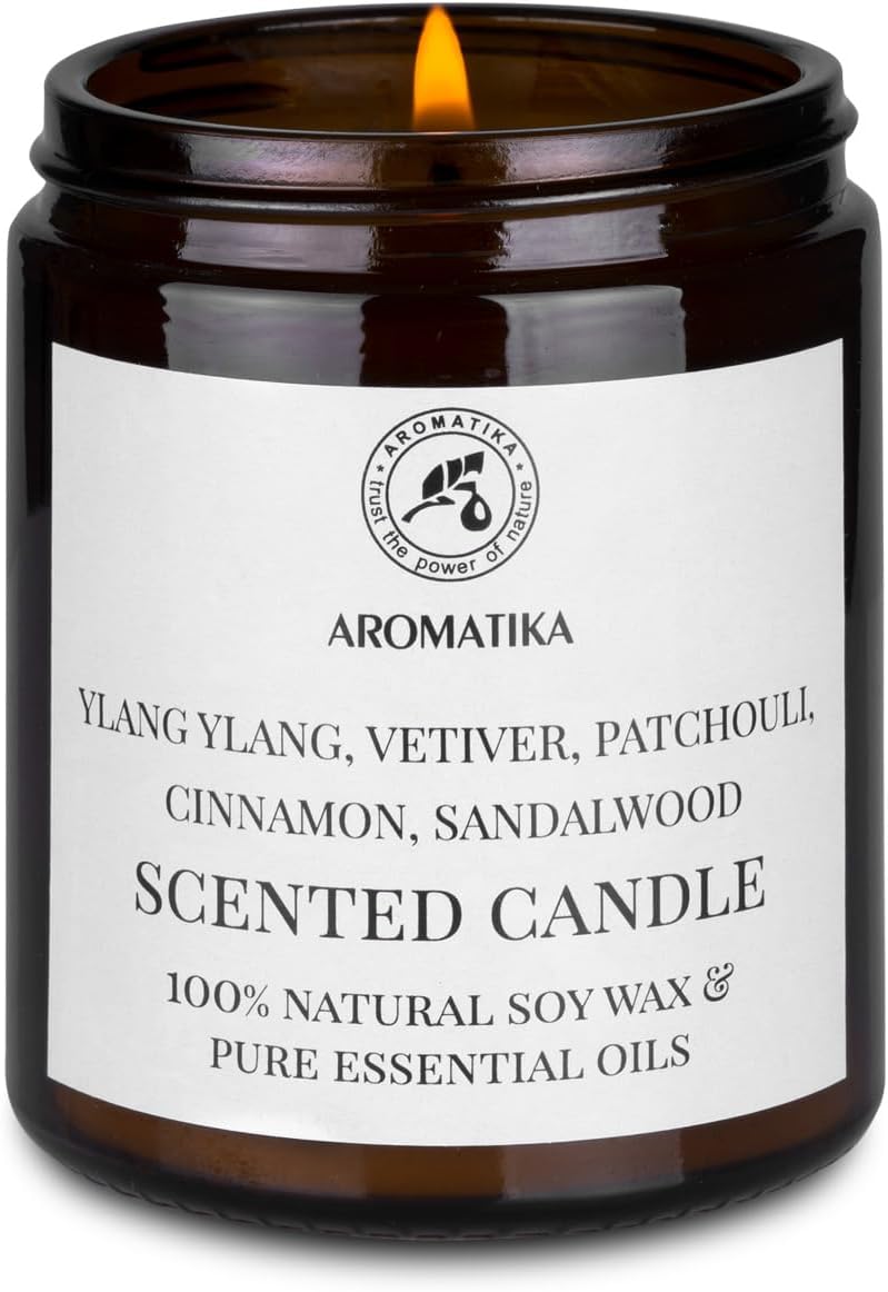 Bougie parfumée pour une ambiance chaleureuse lors de vos soirées détente – Image 3