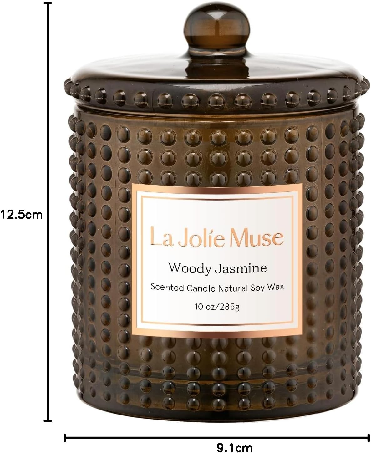 Bougie parfumée pour une décoration élégante, créant une ambiance chaleureuse – Image 8