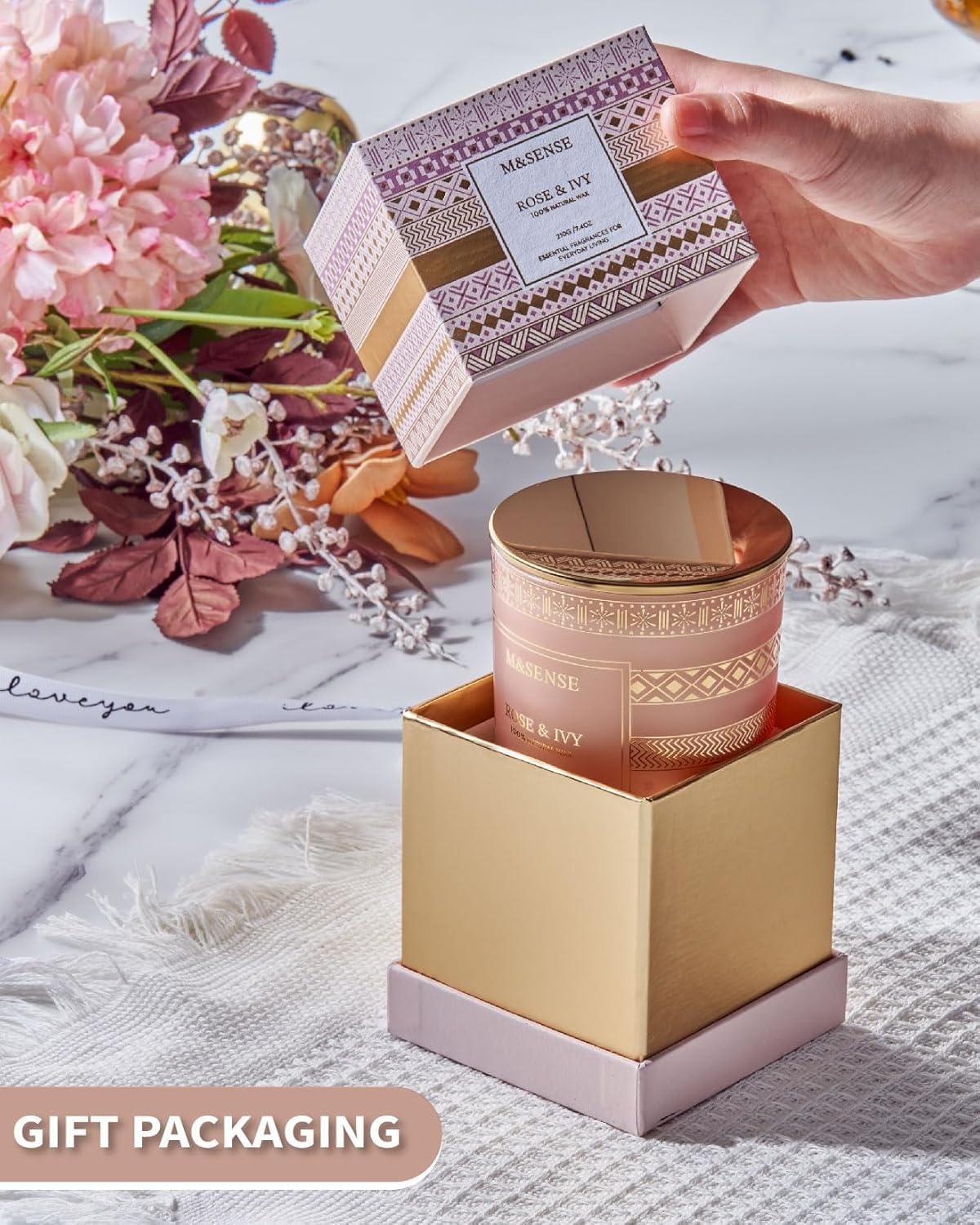 Bougie parfumée pour la détente : une ambiance chaleureuse et relaxante – Image 6