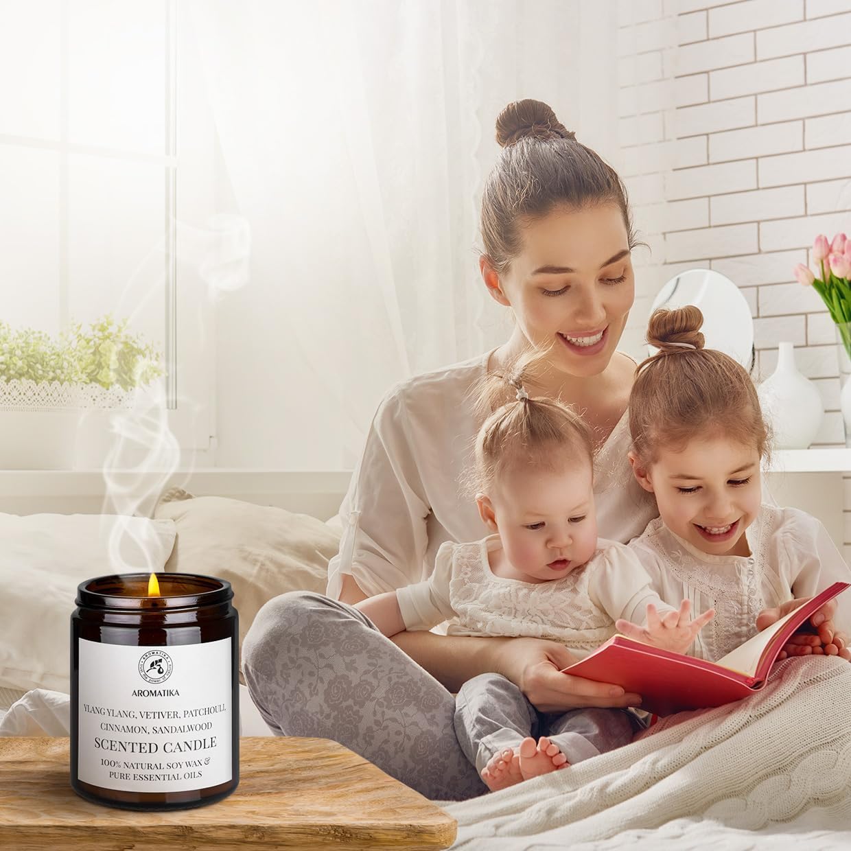 Bougie parfumée pour une ambiance chaleureuse lors de vos soirées détente – Image 4