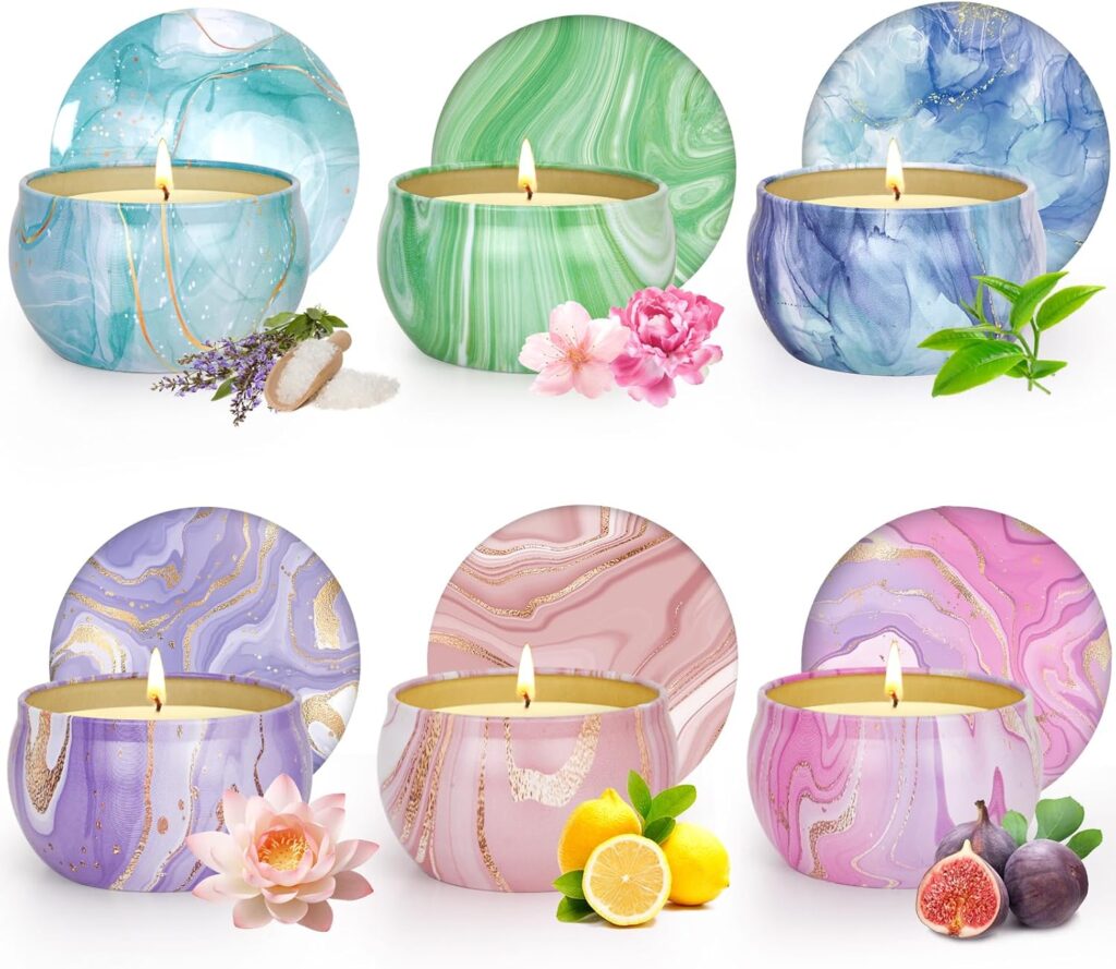 Bougie parfumée pour une décoration élégante et une ambiance chaleureuse
