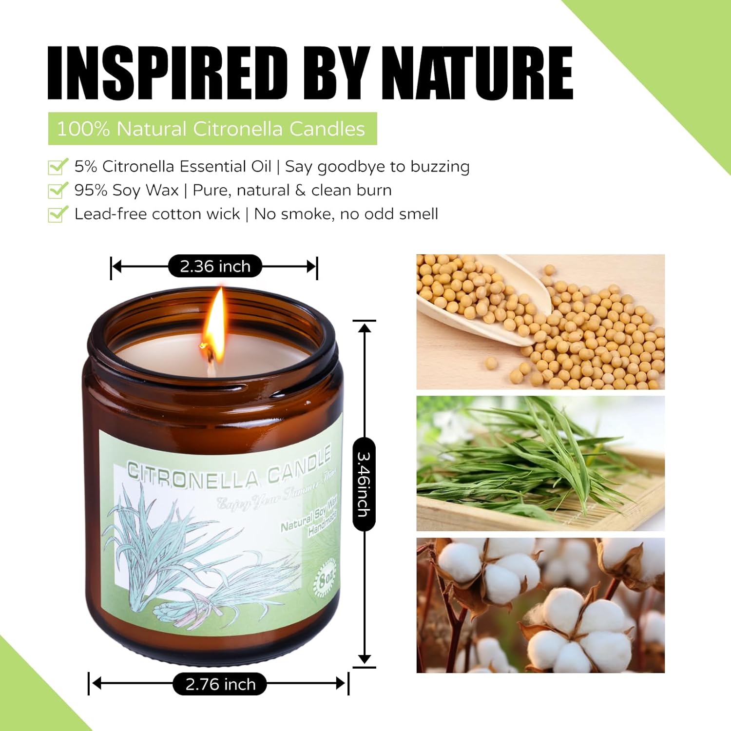 Bougie parfumée pour la décoration intérieure : créez une ambiance chaleureuse et relaxante – Image 2