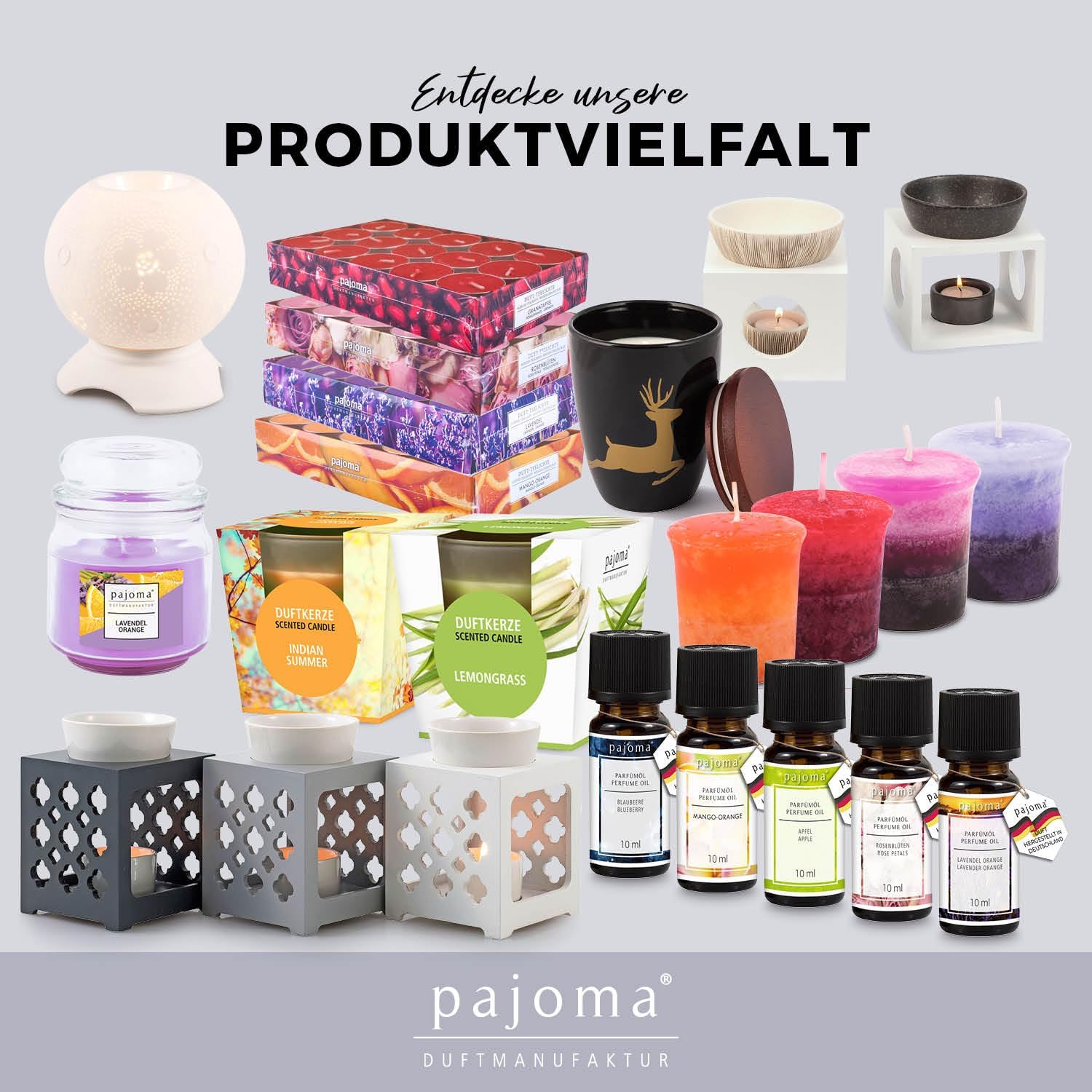 Bougie parfumée pour une décoration élégante, créant une ambiance chaleureuse – Image 8