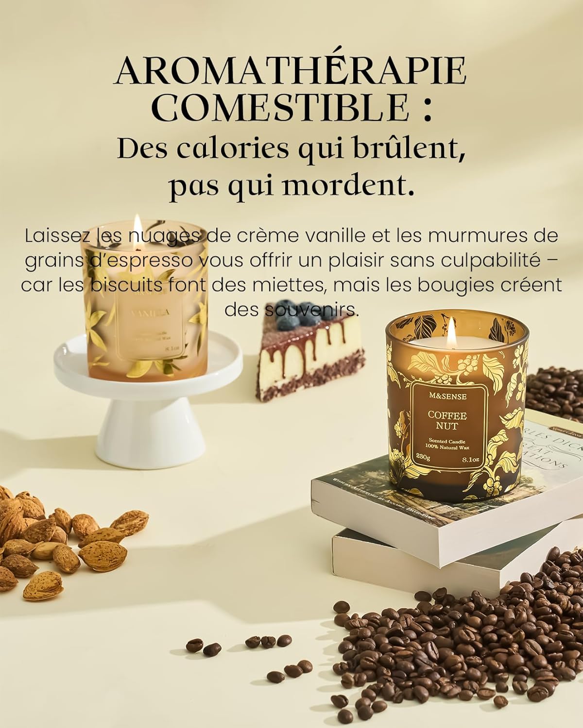 Bougie parfumée pour un cadeau élégant, créant une ambiance chaleureuse – Image 9