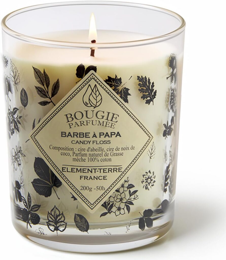 Bougie parfumée pour la détente : ambiance chaleureuse et relaxante