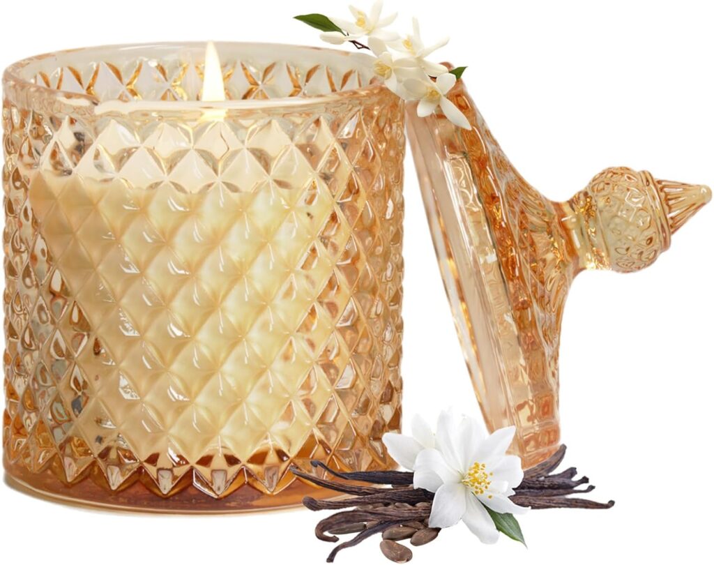 Bougie parfumée pour une décoration apaisante - Créez une ambiance chaleureuse