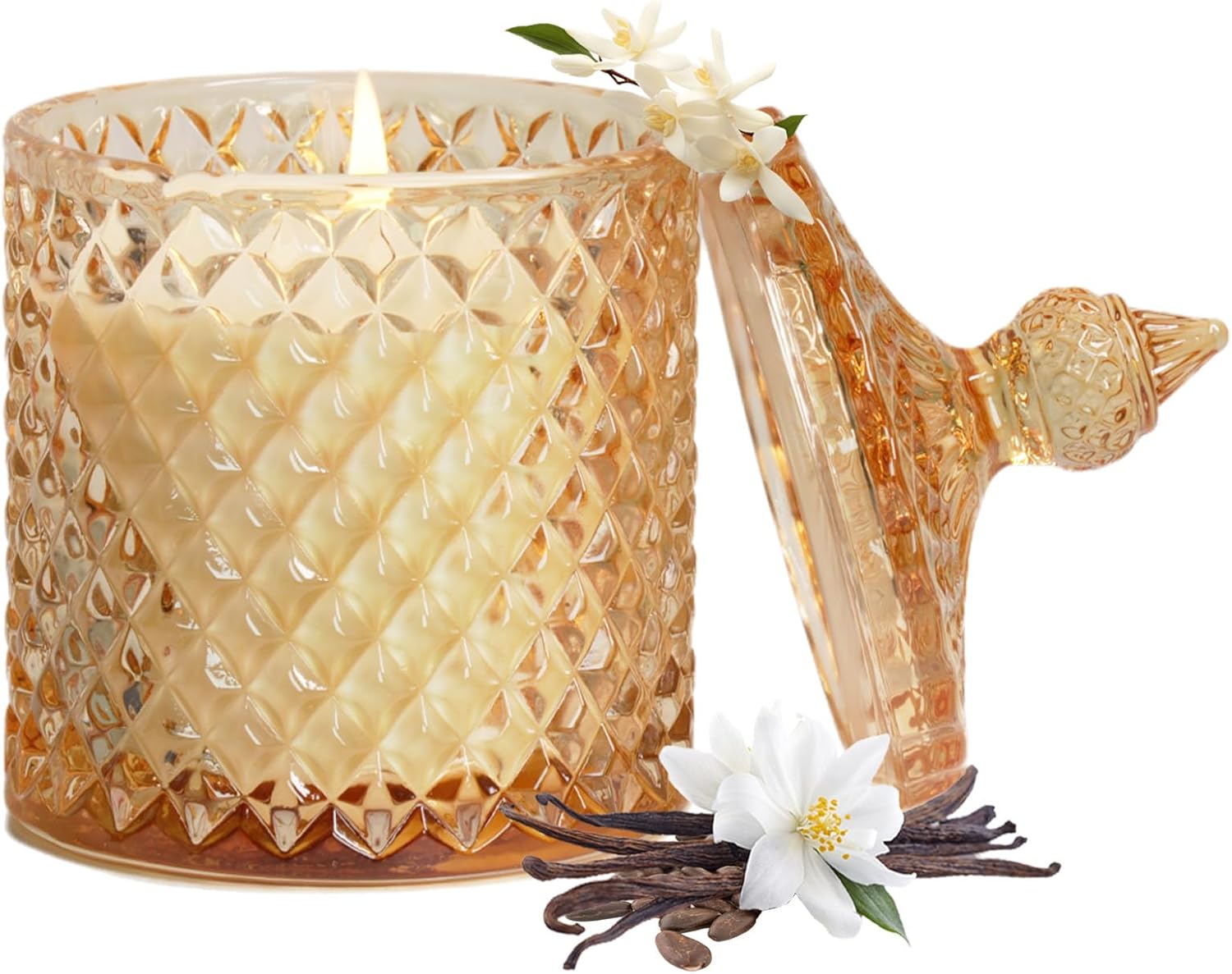 Bougie parfumée pour une décoration apaisante - Créez une ambiance chaleureuse
