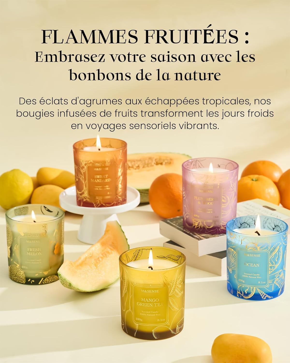 Bougie parfumée pour un cadeau élégant, créant une ambiance chaleureuse – Image 7