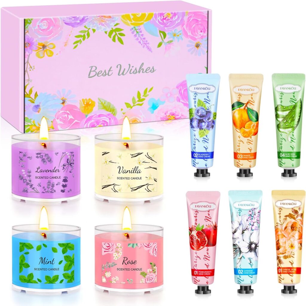 Bougie parfumée pour la détente - Créez une ambiance chaleureuse dans votre intérieur