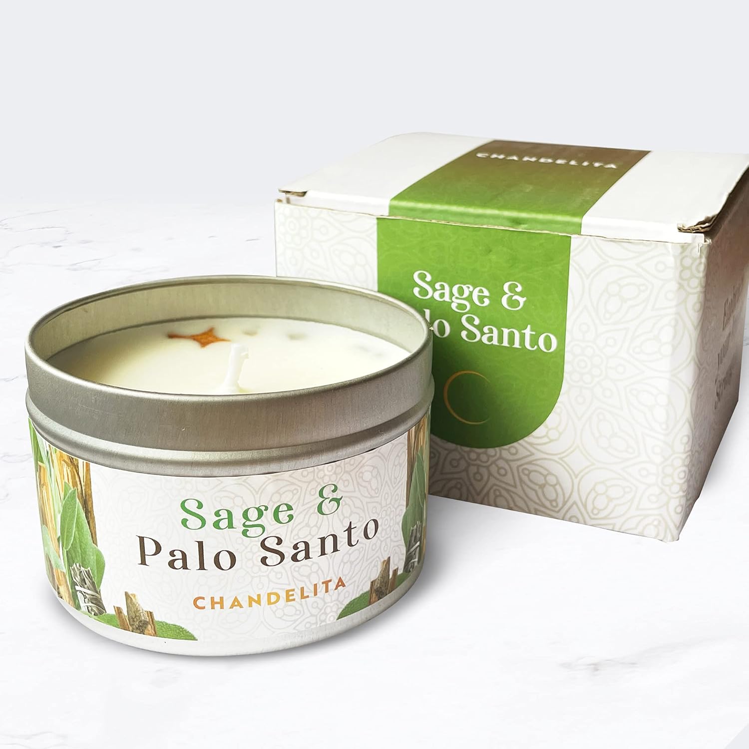 Bougie parfumée pour une décoration chaleureuse, créant une ambiance relaxante – Image 7