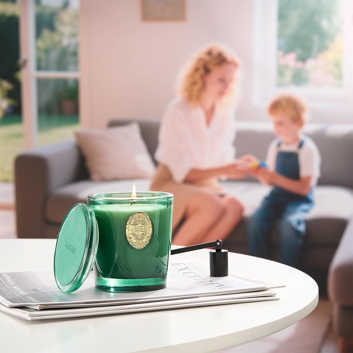 Bougie parfumée pour la détente : créez une ambiance chaleureuse et relaxante – Image 6