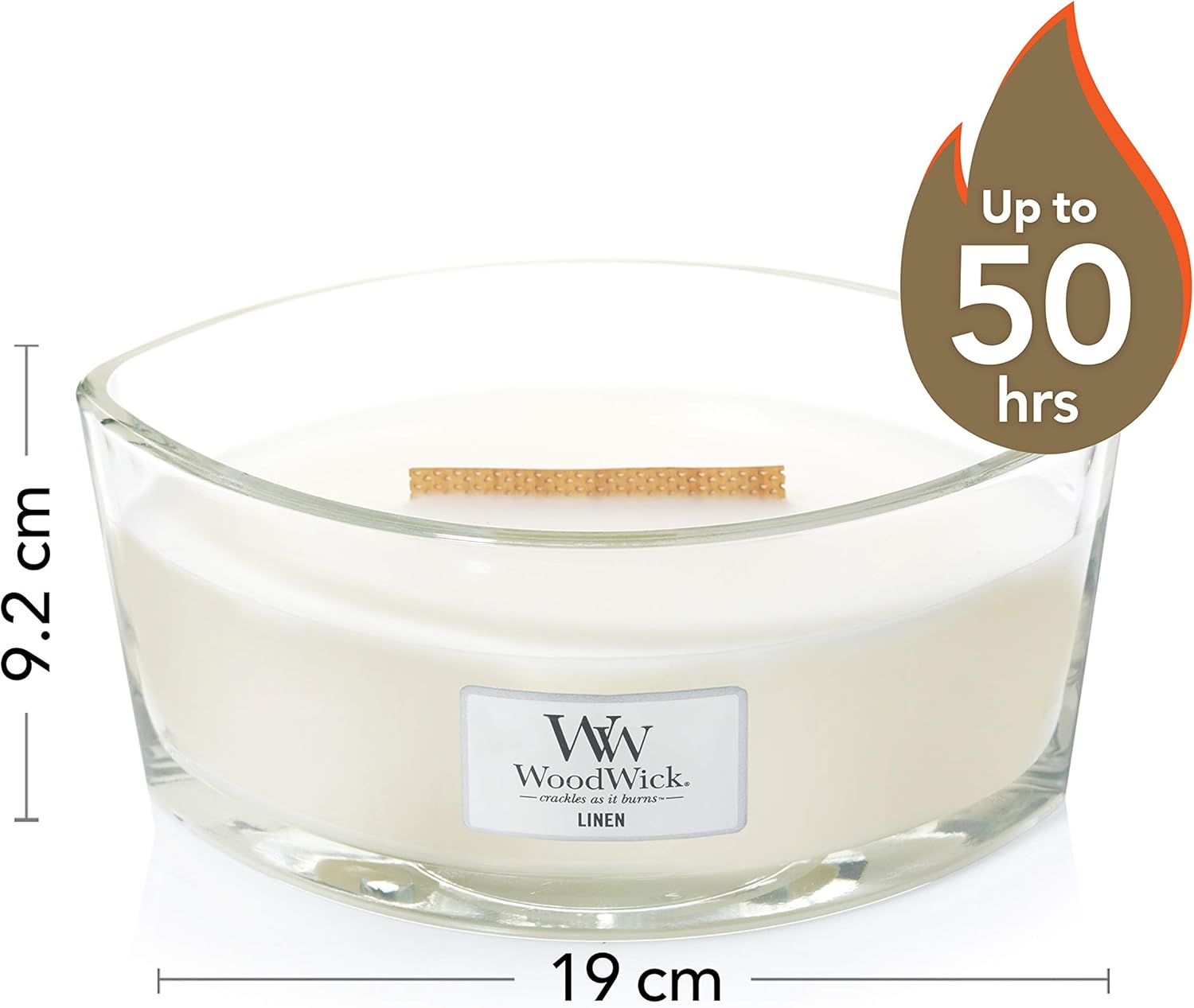 Bougie parfumée pour la décoration intérieure, créant une ambiance chaleureuse – Image 2