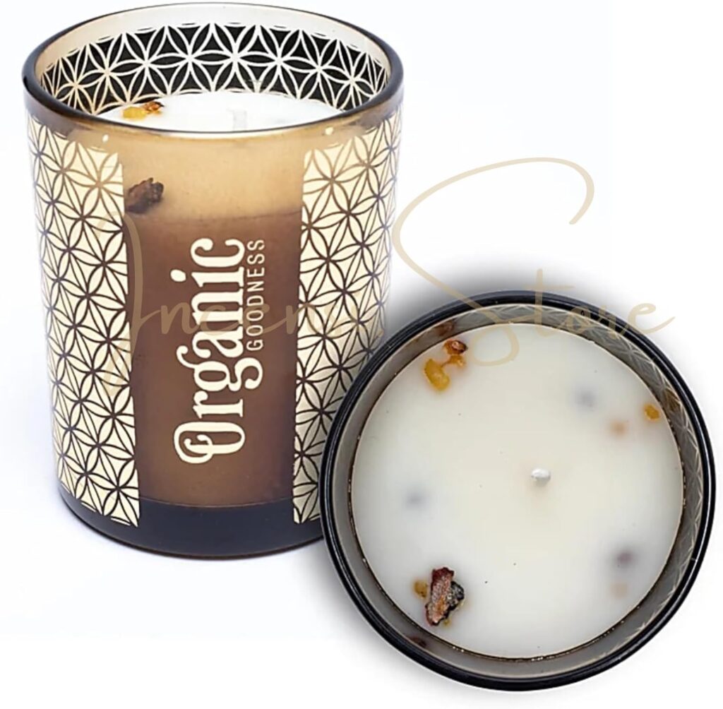 Bougie parfumée pour une décoration apaisante - Créez une ambiance chaleureuse et relaxante