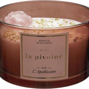 Bougie parfumée pour une ambiance chaleureuse et apaisante en décoration