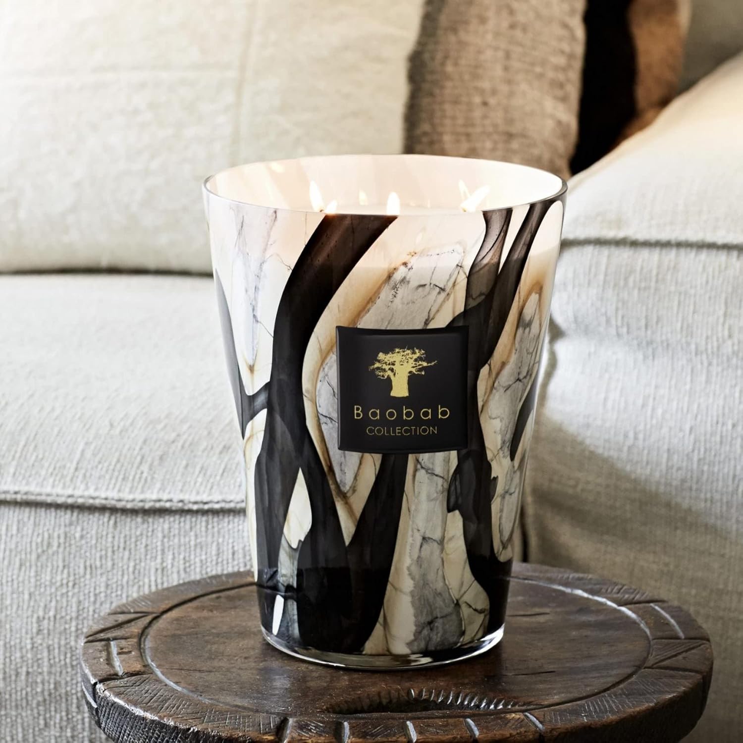 Bougie parfumée pour une ambiance chaleureuse, idéale pour la décoration et la détente – Image 3