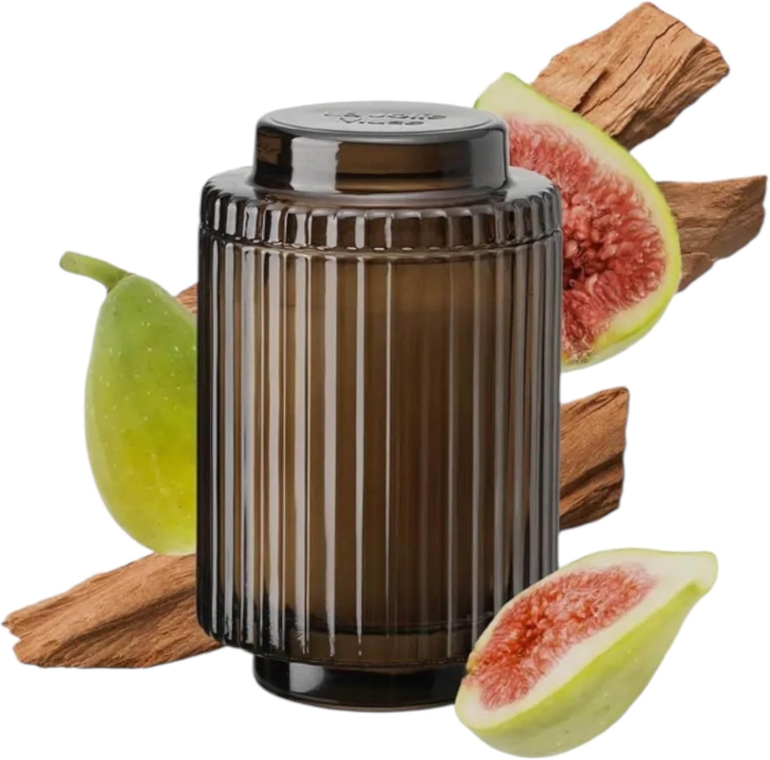 Bougie parfumée pour une décoration apaisante, créant une ambiance chaleureuse – Image 2
