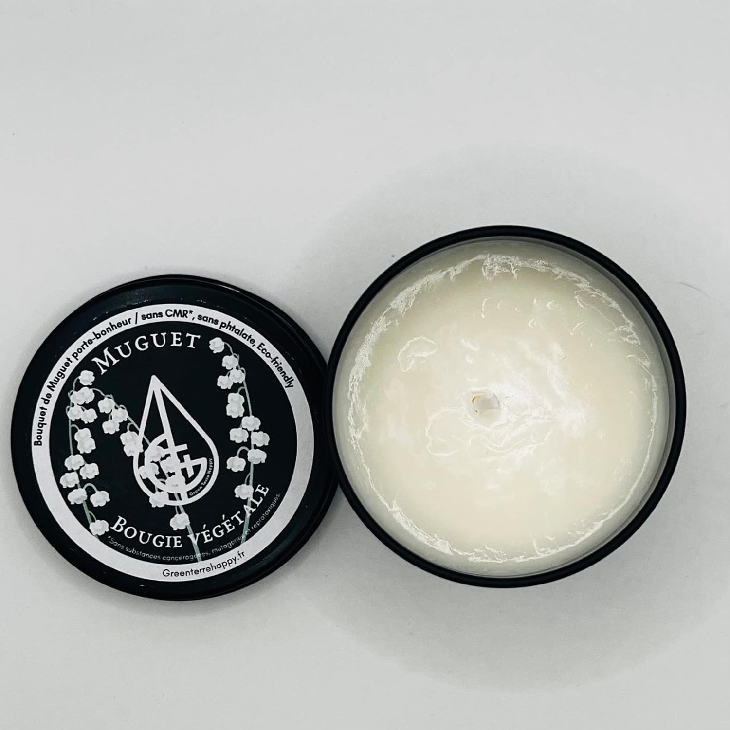 Bougie parfumée pour une décoration élégante, apportant une ambiance chaleureuse – Image 3