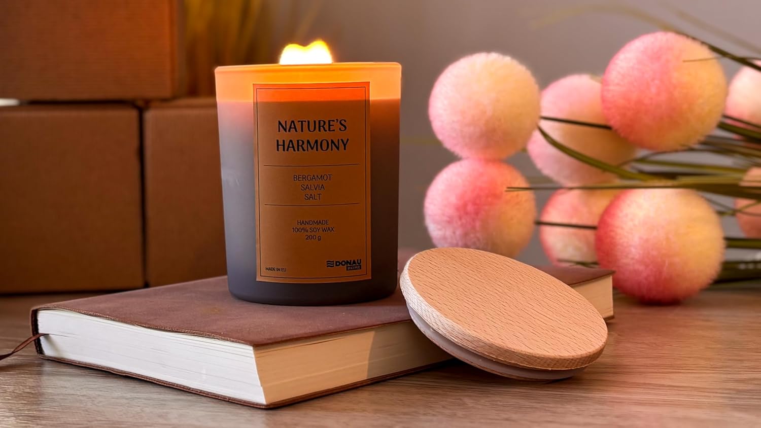 Bougie parfumée pour une ambiance chaleureuse et relaxante – Image 10