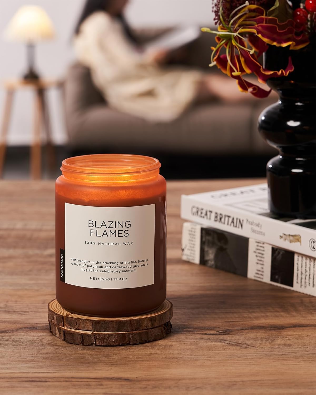 Bougie parfumée pour une décoration élégante, créant une ambiance chaleureuse et apaisante – Image 7