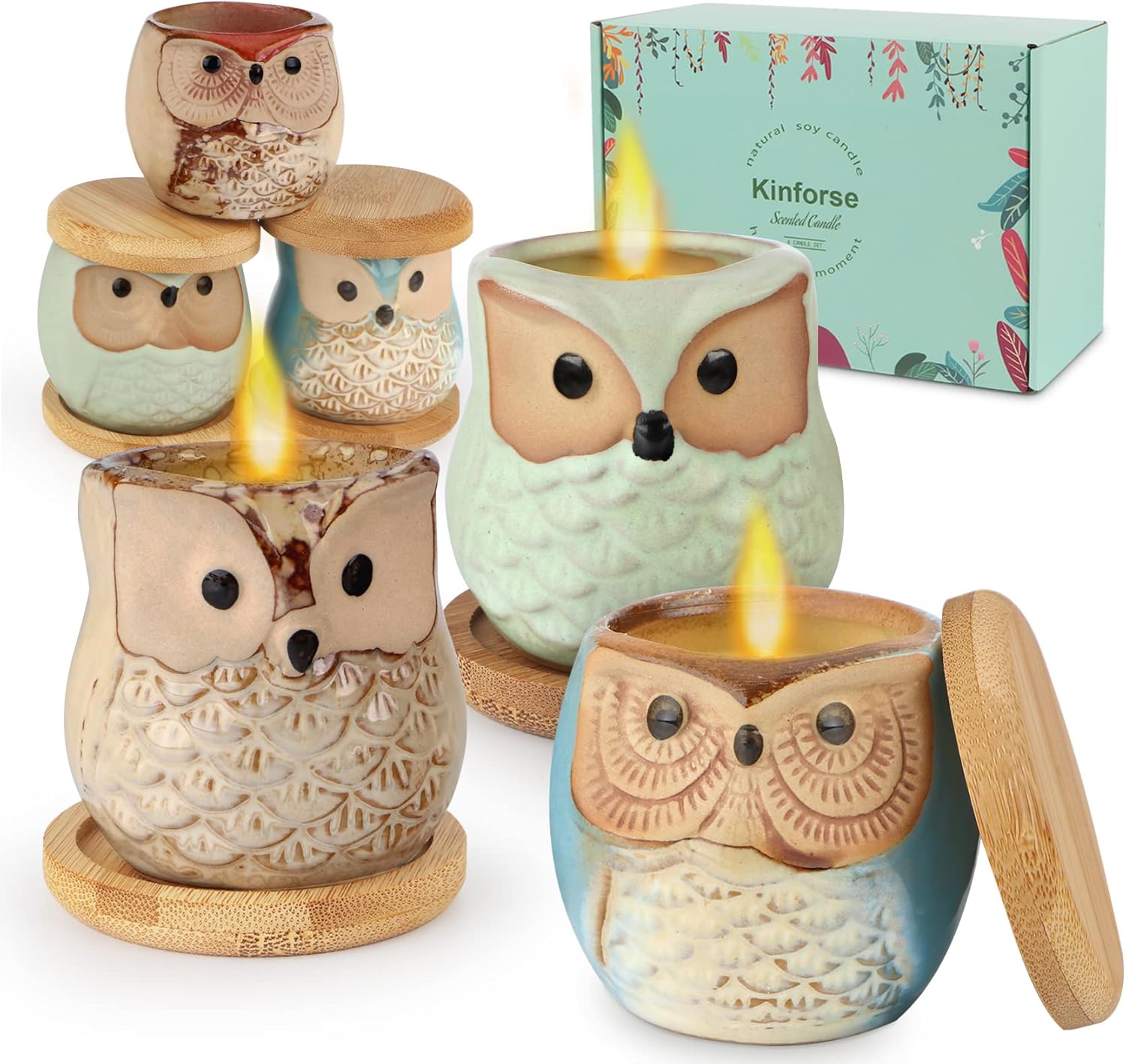 Bougie parfumée pour la décoration intérieure, ambiance chaleureuse et apaisante
