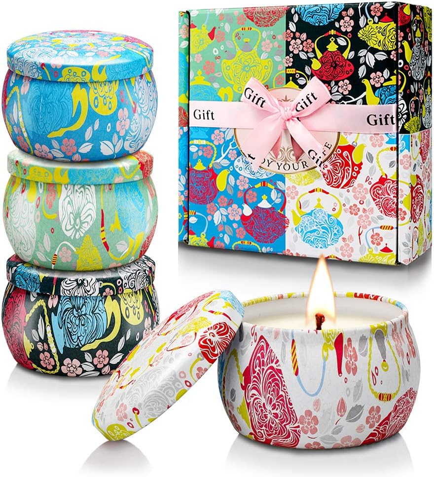 Bougie parfumée pour une décoration apaisante et une ambiance chaleureuse