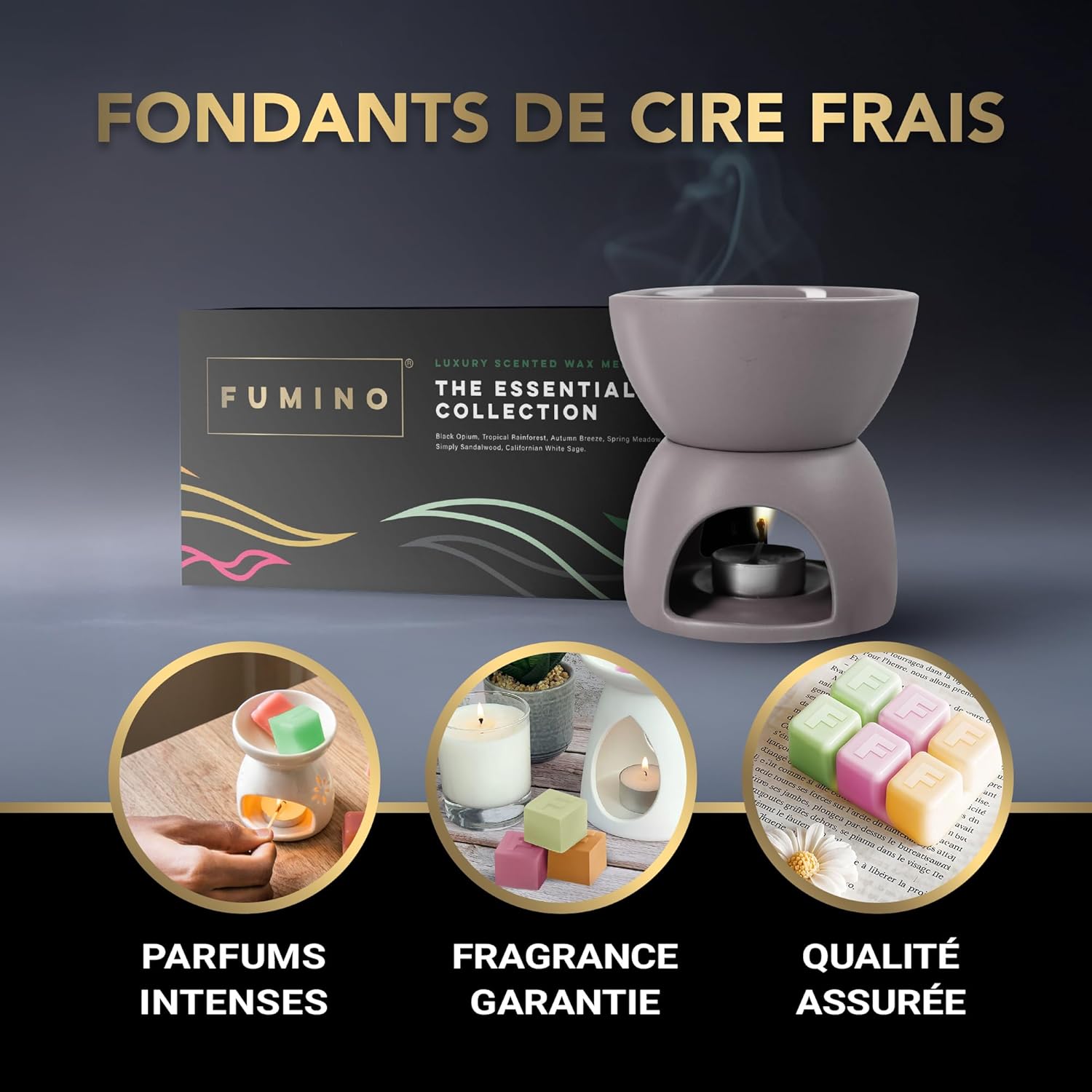Bougie parfumée pour la détente : créez une ambiance chaleureuse et apaisante – Image 4