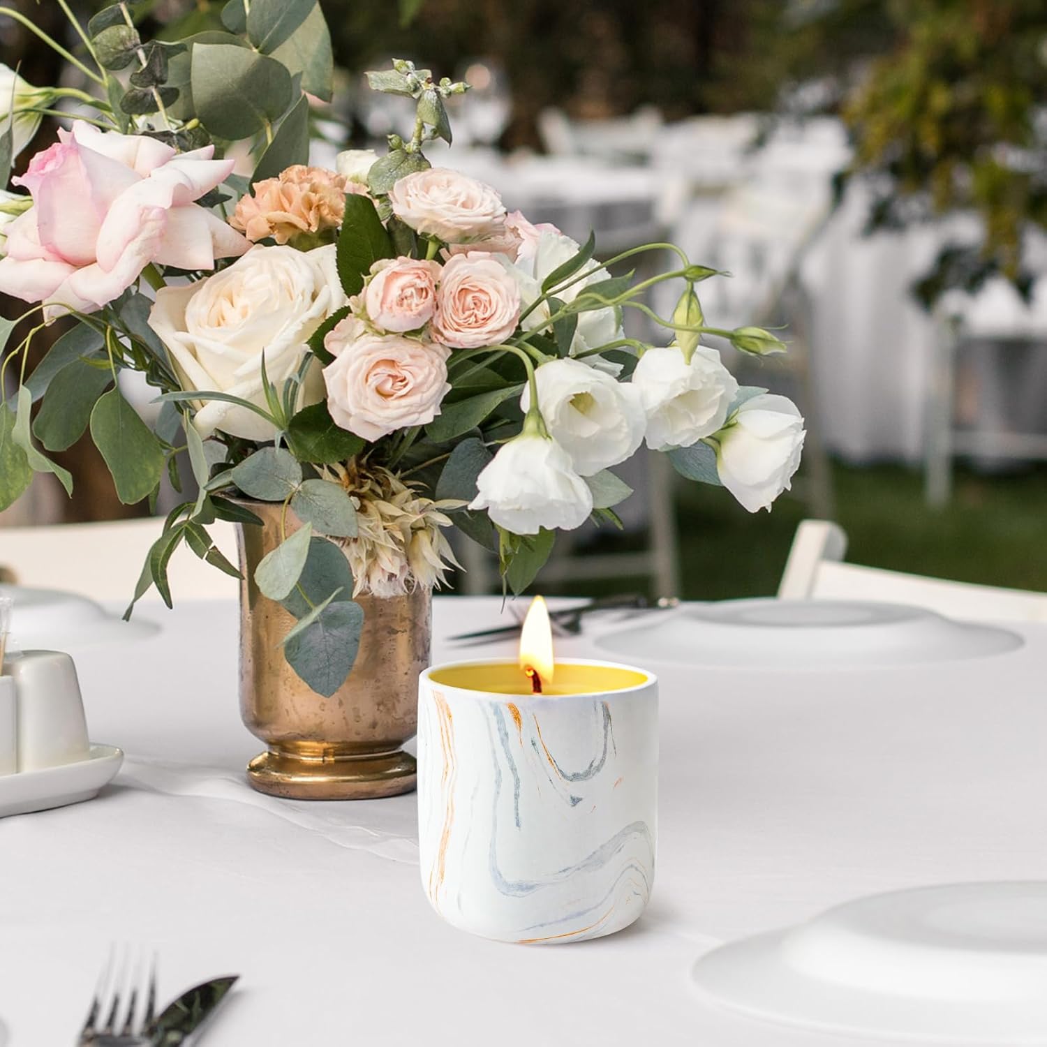 Bougie parfumée pour la détente - Créez une ambiance chaleureuse à la maison – Image 7