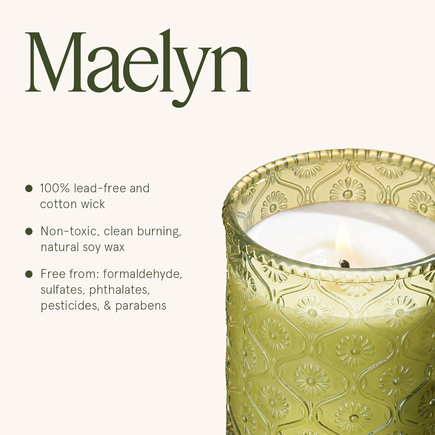 Bougie parfumée pour une décoration élégante, créant une ambiance chaleureuse – Image 6