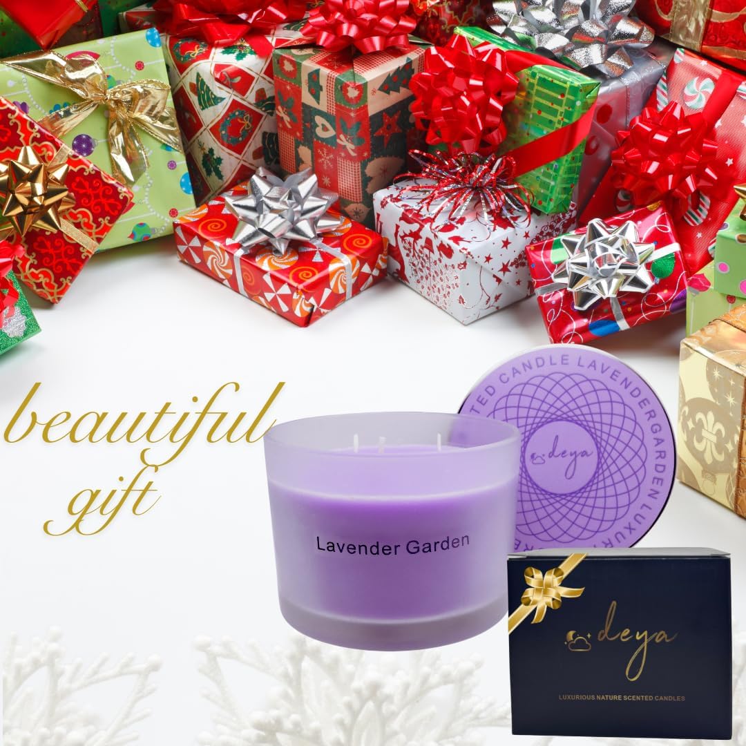 Bougie parfumée pour une décoration apaisante, créant une ambiance chaleureuse – Image 6