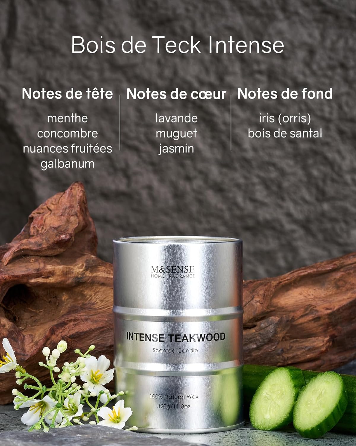 Bougie parfumée pour maison : ambiance chaleureuse et détente assurée – Image 2