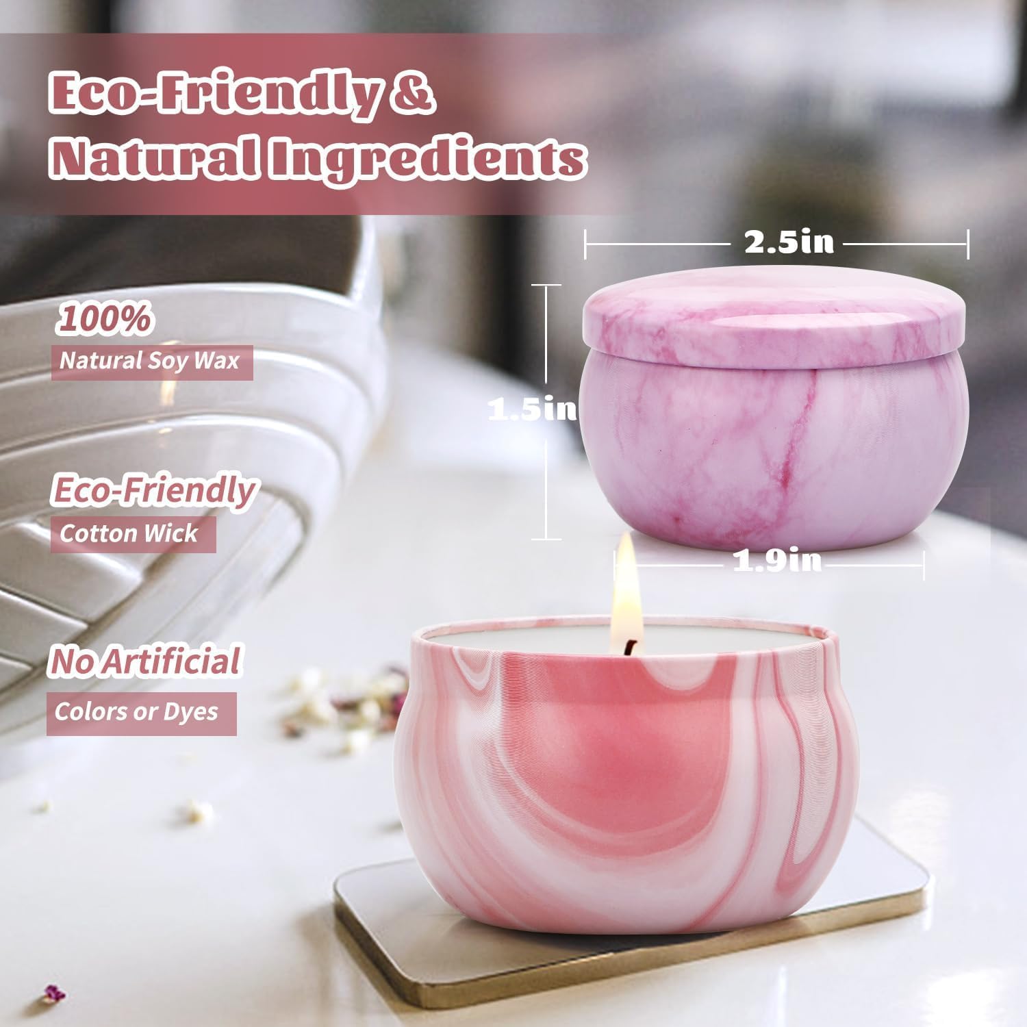 Bougie parfumée pour la décoration intérieure : créez une ambiance chaleureuse et relaxante – Image 9