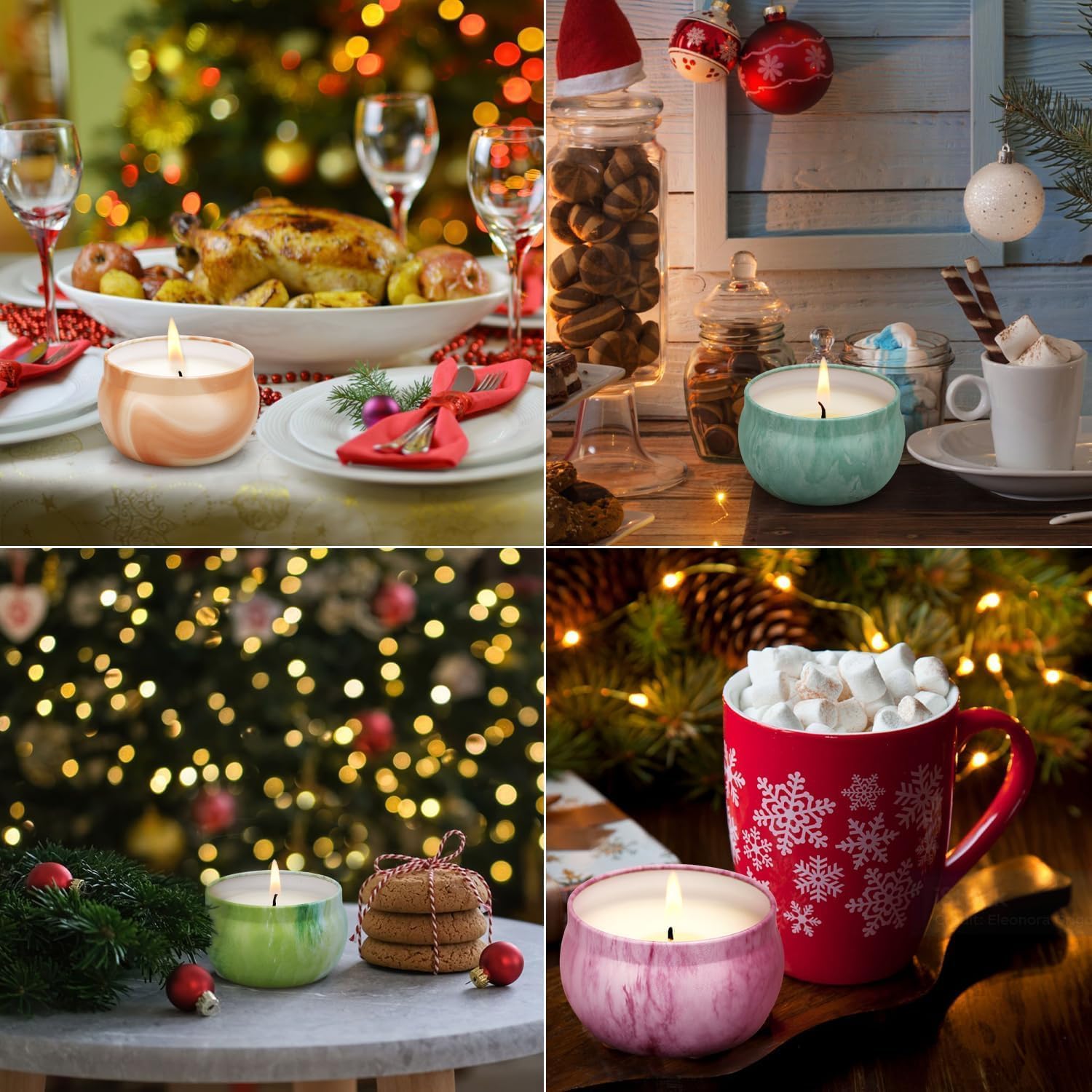 Bougie parfumée pour la décoration intérieure : créez une ambiance chaleureuse et relaxante – Image 2