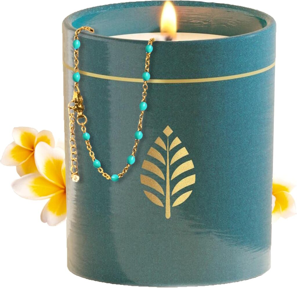Bougie parfumée pour une ambiance chaleureuse, idéale pour la détente et la décoration
