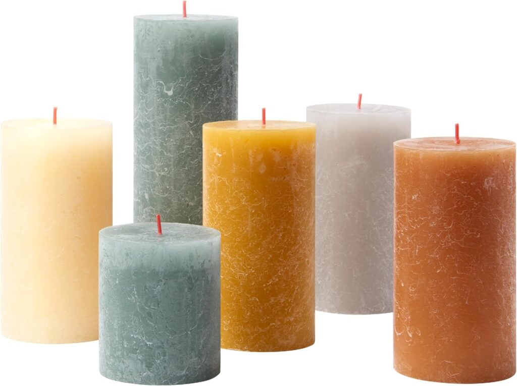 Bougie parfumée pour une décoration élégante, créant une ambiance chaleureuse
