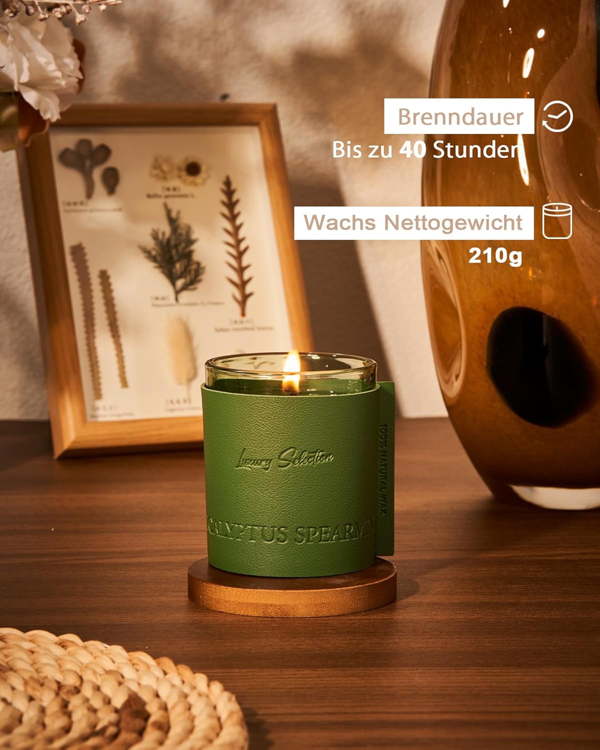 Bougie parfumée pour la décoration intérieure : une ambiance chaleureuse et apaisante – Image 5