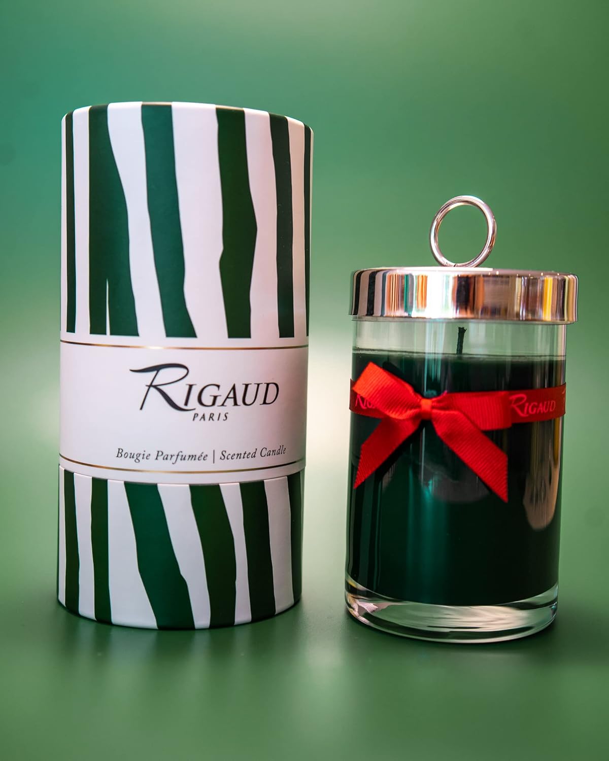 Bougie parfumée pour une décoration apaisante, créant une ambiance chaleureuse – Image 2