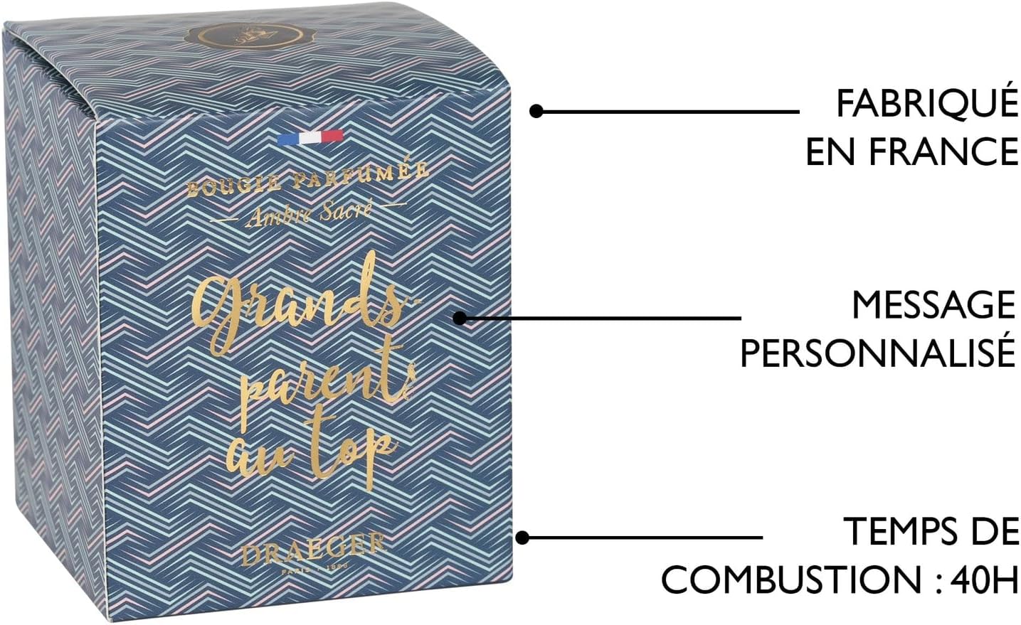 Bougie parfumée pour une décoration élégante, créant une ambiance chaleureuse – Image 4