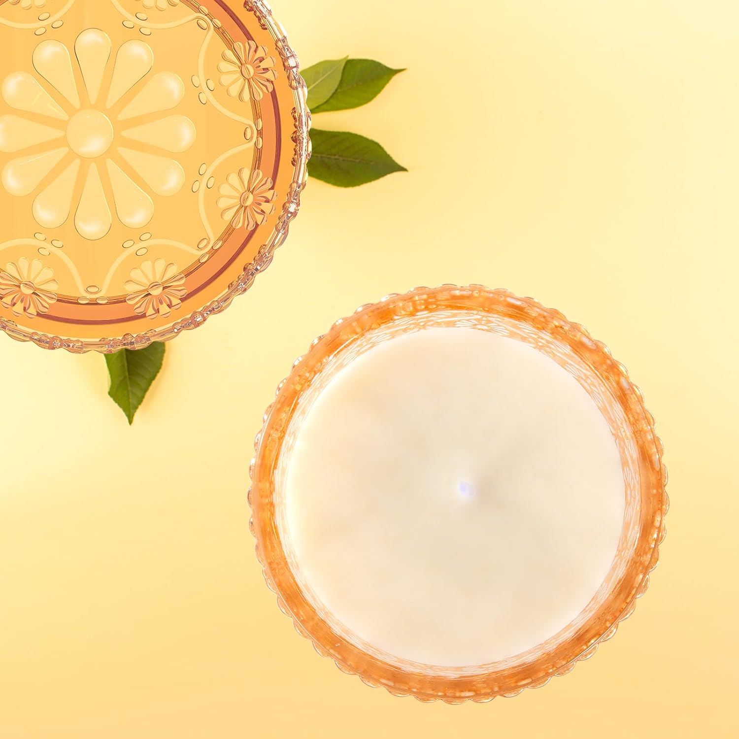 Bougie parfumée pour la détente, ambiance chaleureuse et apaisante – Image 2