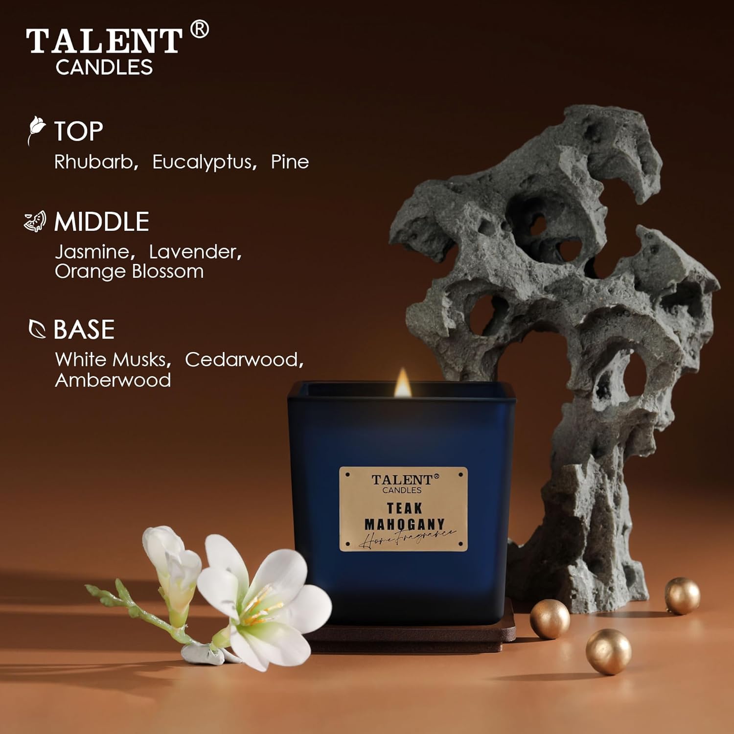 Bougie parfumée pour une ambiance chaleureuse et relaxante – Image 5