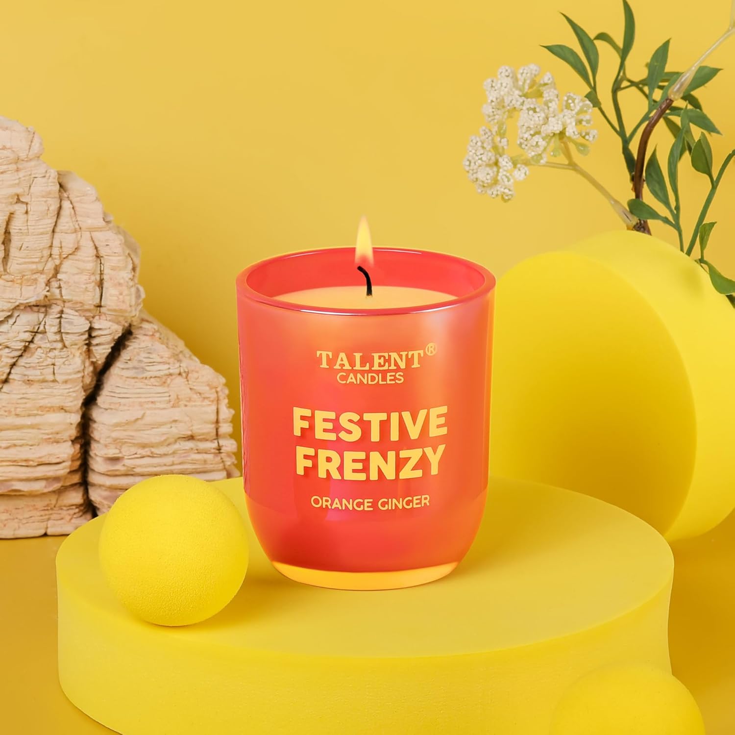 Bougie parfumée pour une ambiance chaleureuse et relaxante
Idéale pour la décoration intérieure ou comme cadeau – Image 5