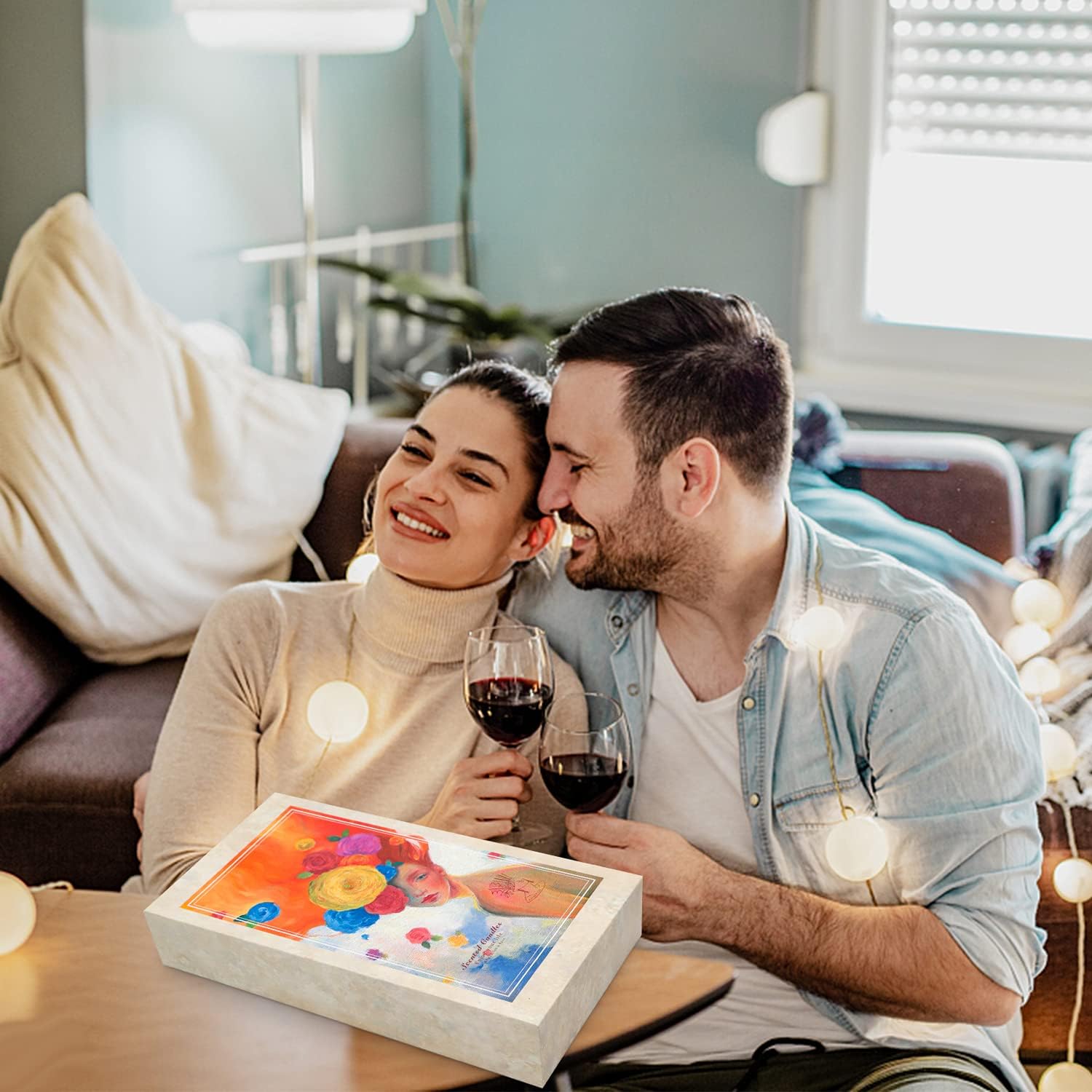 Bougie parfumée pour une décoration élégante, ambiance chaleureuse et détente assurée – Image 9