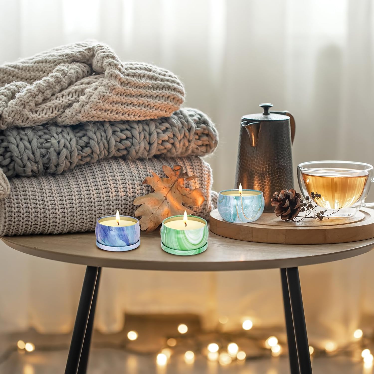 Bougie parfumée pour une décoration élégante et une ambiance chaleureuse – Image 4