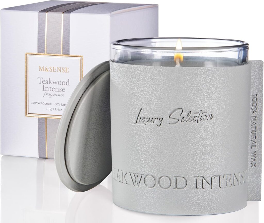Bougie parfumée pour une ambiance apaisante - Idéale pour la décoration et la détente