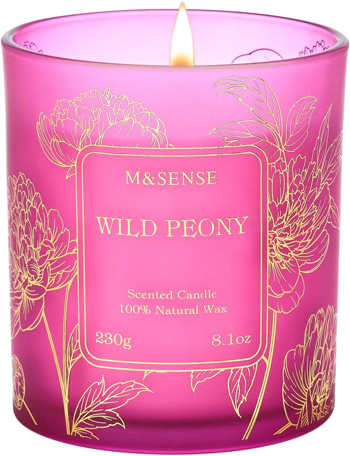 Bougie parfumée pour un cadeau élégant, créant une ambiance chaleureuse