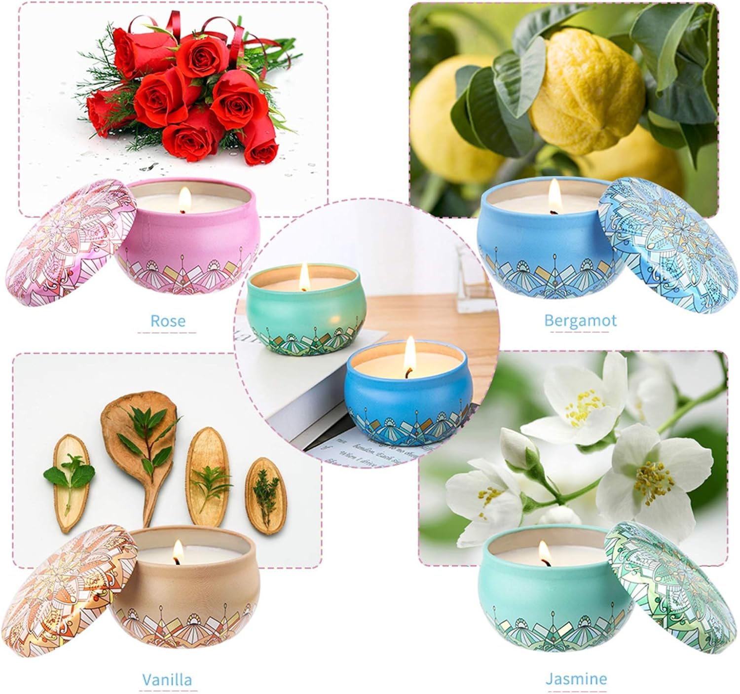 Bougie parfumée pour la décoration : créez une ambiance chaleureuse et apaisante – Image 2