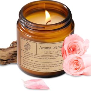 Bougie parfumée pour une ambiance chaleureuse et relaxante