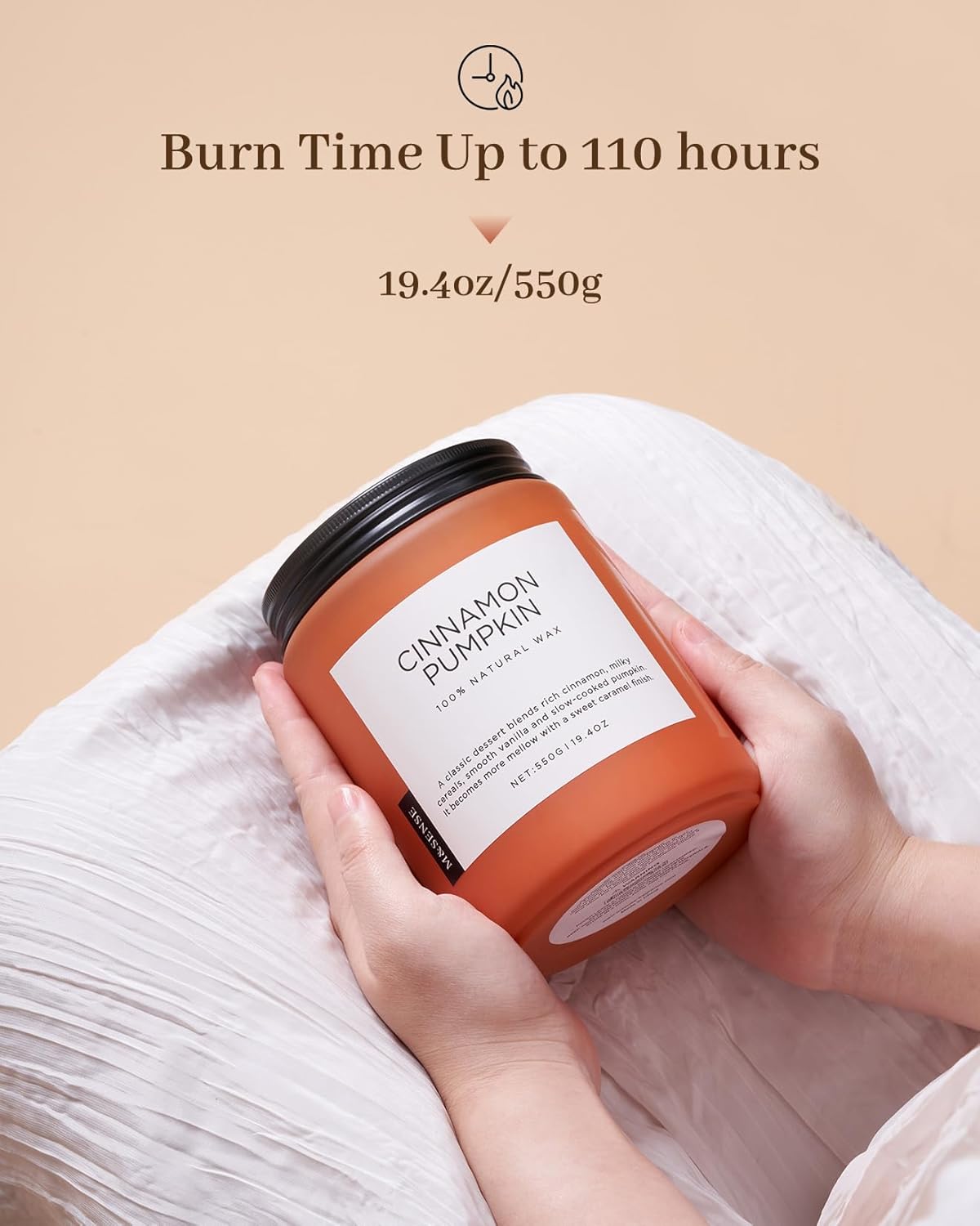 Bougie parfumée pour la détente - Créez une ambiance chaleureuse à la maison – Image 4