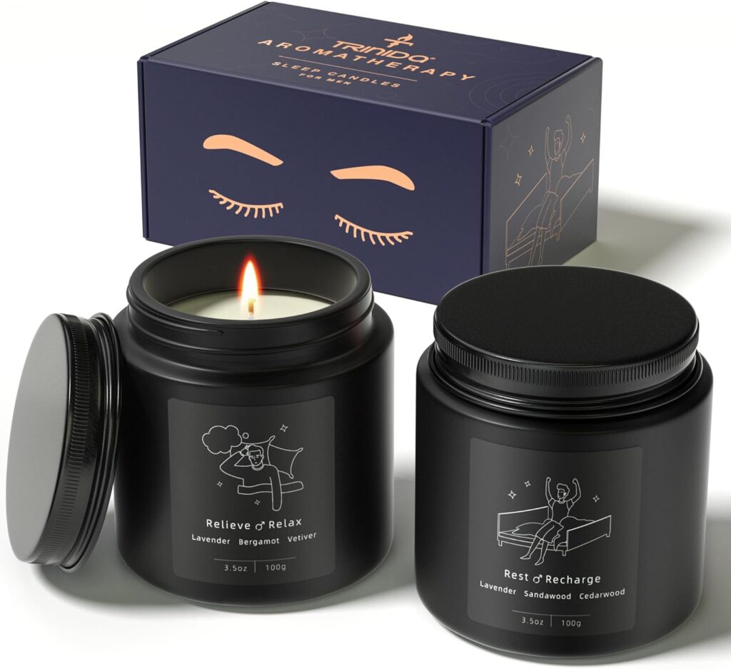 Bougie parfumée pour une décoration élégante, créant une ambiance chaleureuse