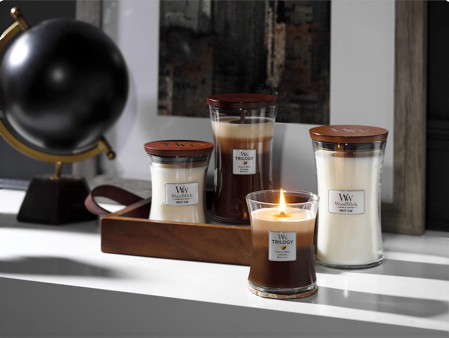 Bougie parfumée pour une ambiance chaleureuse, idéale pour la détente et la décoration – Image 9