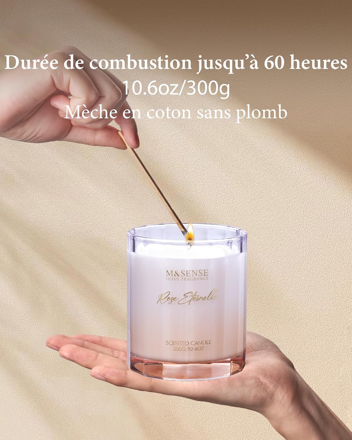 Bougie parfumée pour la détente : créez une ambiance chaleureuse et relaxante – Image 4